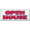 Signmission OPEN HOUSE BANNER SIGN for sale broker apartment home house real estate agent B-Open House - alternate 1